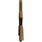 Ekena Millwork Davenport Rough Sawn Timber Gable Bracket, Western Red Cedar, 108"W x 27"H x 2"D x 6"F, 6/12 Pitch GBW108X27X0206DAV00RWR - alternate 2